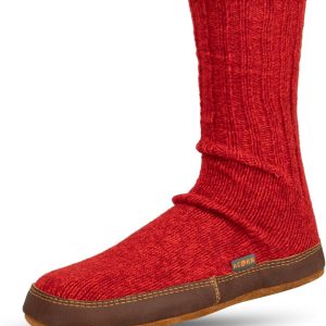 Slipper Socks with Cloud Cushion and Suede Sole - Size 6